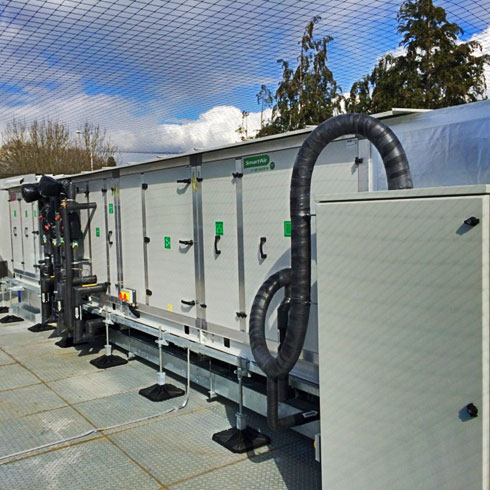 Atmosphere Aircon Specialist Installation at Brunel University, Uxbridge, London.